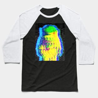 Glitchy astronaut Baseball T-Shirt